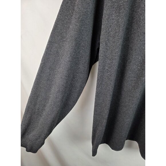 Carhartt Men's Shirt Size XL Gray Henley Pocket Tee Loose Fit Long Sleeve Top - Picture 5 of 11